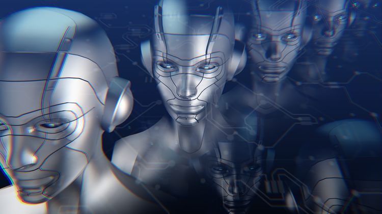 Tech leaders leveraging AI and mid-market private equity strategies for future growth, supported by Bowmark Capital. Bots.